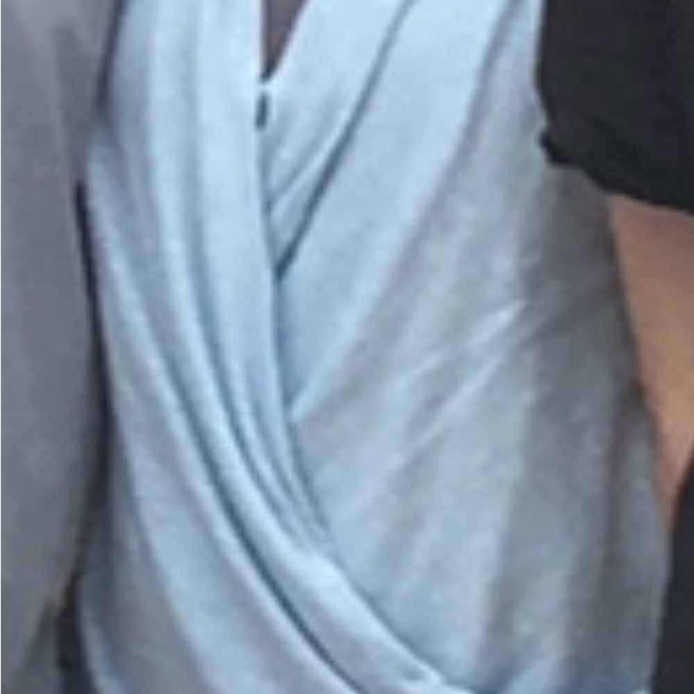 Elegant Blue Women's wrap style tank